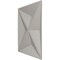 Ekena Millwork 11 7/8in. W x 11 7/8in. H Kent EnduraWall Decorative 3D Wall Panel Covers 0.98 Sq. Ft. WP12X12KEDRU - alternate 2